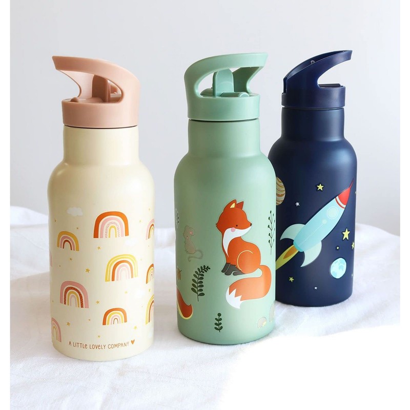 A Little Lovely Company Arc en ciel Insulated Water Bottle