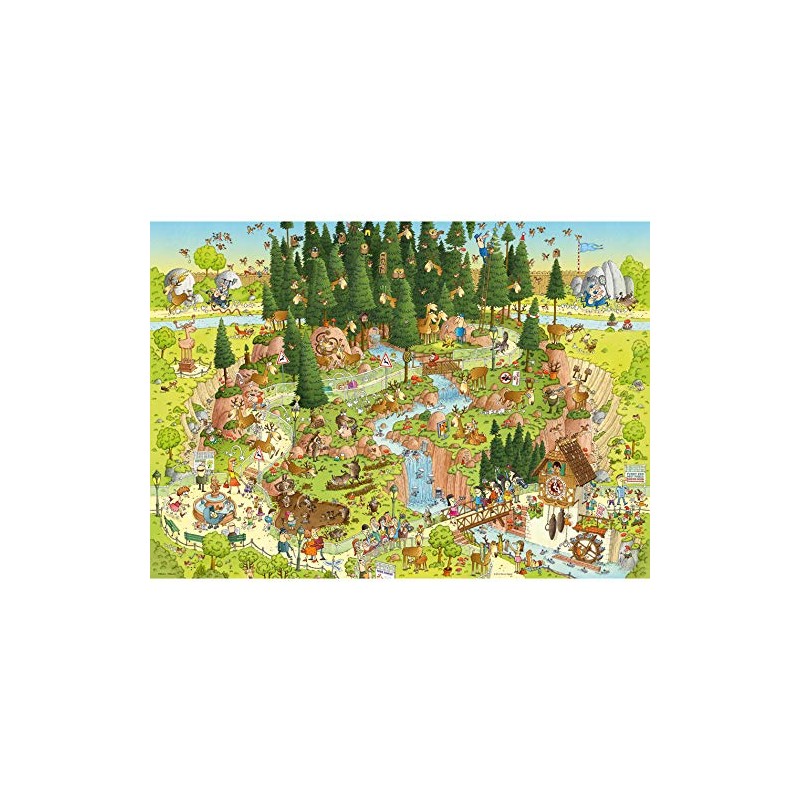 Heye Black Forest Habitat Puzzles (1000-Piece)