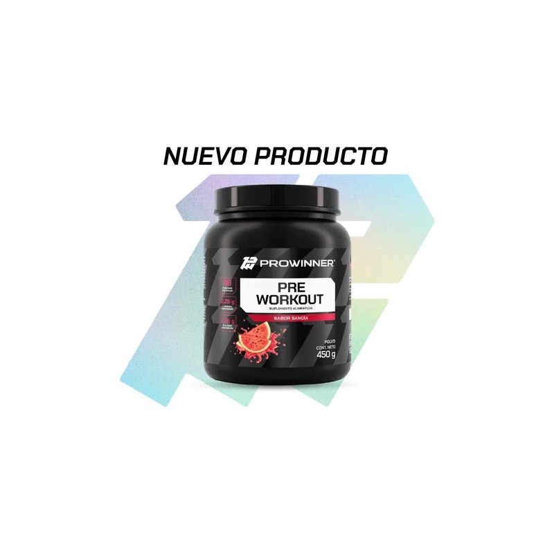 Pre Entreno - Pre Workout Sandia 450 Gramos - Prowinner