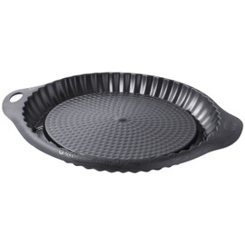 Dr. Oetker Obstkuchenform Ø 28 cm, Kunststoffform mit Griff, Obsttortenform für leckere Obstkuchen, Backform der Serie Back-Wunder, Menge: 1 Stück