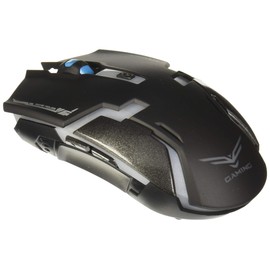 Naceb Technology NA-631 Mouse Gaming Inalámbrico, color Negro