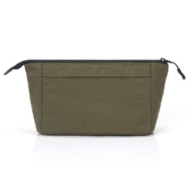 Purevave Large Cosmetic Bag for Women and Travel Makeup Organizer Pouch (Green)