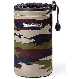 EasyCover ECLCLC Estuche para Lente, Fotográfico, Grande, Color Camo