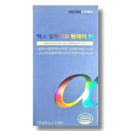 Nutricore 뉴트리코어 맥스 알파CD 원데이 핏 14포 NutriCore Max AlphaCD One Day Fit 14 Packs