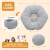 PEQULTI Cat Tunnel with Cat Bed for Indoor Cats, Cat