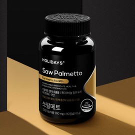 Holidays Saw Palmetto 90 capsules 2 bottles gift set (6 months supply) / 홀리데이즈 쏘팔메토 90캡슐 2병 선물세트 (6개월분)