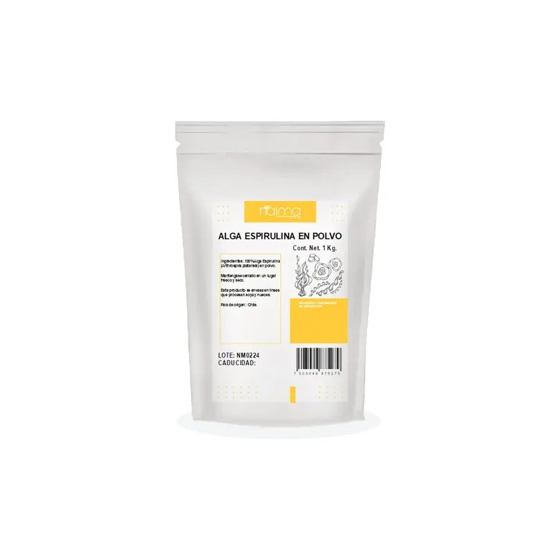 Alga espirulina en polvo 1kg