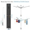 VANSHEIM Rotary Dryer Washing Line Cover - Clothes Airer Protective