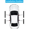 Suitable for Edge Automobile Door and Windows Protector, Carbon Fiber