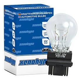 XENOHYPE 2x P27/7W Premium W2.5x16q 12 Volt 27/7 Watt US Type 3157