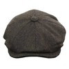 TruClothing Mens Tweed Newsboy Cap Baker Boy Flat Check Grandad