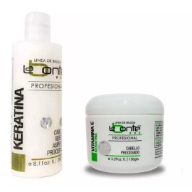 Labonté Vitamina E 150ml + Keratina 120ml La Bonté + Envío Gratis