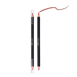 아방센 메이크업 듀얼 립 펜슬 (핑크+레드) Abangsen Makeup Dual Lip Pencil (Pink + Red)