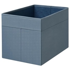 IKEA Drona Box (Dark Blue, 6 Pack (L:15" x W:13" x H:13"))