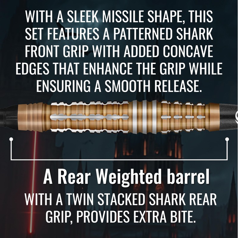 Shot! Future Knights Hachette 90% Soft Darts 22 g