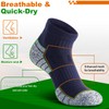 NSRRUN TURTLE Compression Ankle Socks - Cozy Cushioned Hiking Running