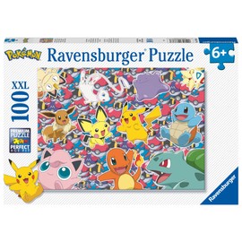 Ravensburger Pokemon Jigsaw Puzzles for Kids Age 6 Years Up - XXL 100 Pieces - Pikachu Toys