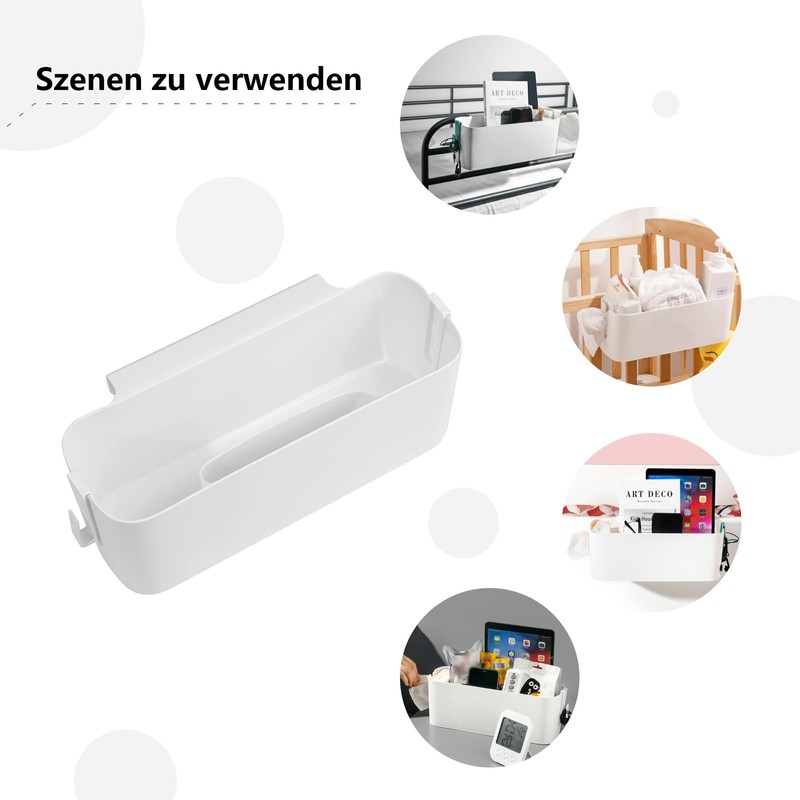 thirei Hanging Bed Organiser, Hanging Bed Organiser Storage Basket, Robust