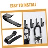 GRIRIW Skateboard Wall Hanger Set Durable Surfboard Hook for Easy