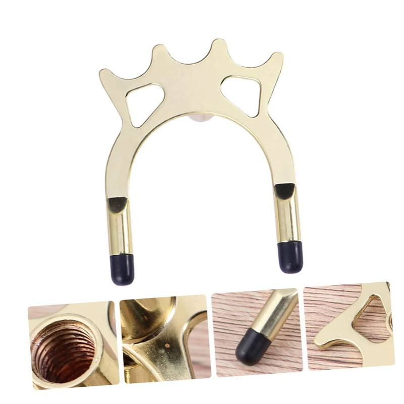 Sosoport Pool Bridge Head Accessory Snooker Stick Rack for Shots