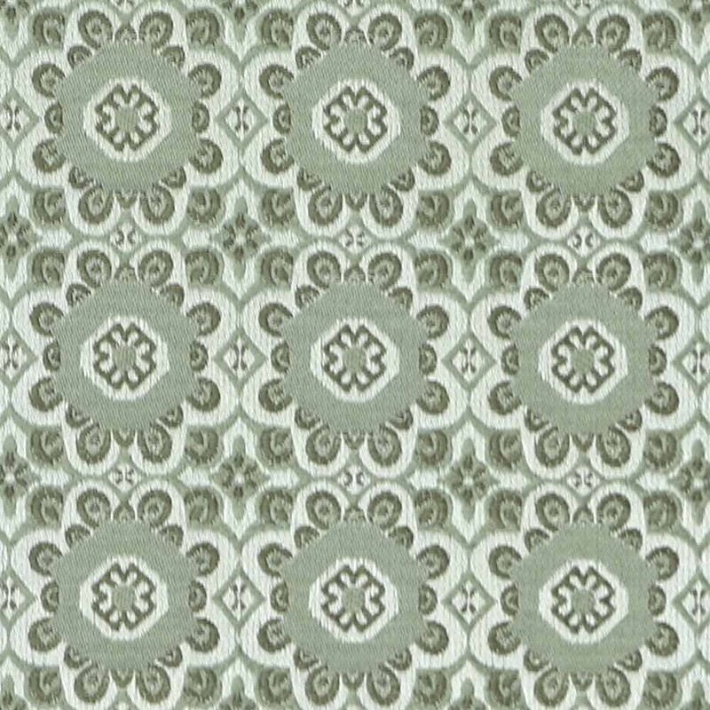 tiemart Pattern Slim 2.5" Necktie (Mint Green Emma Floral)