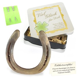 Geschenke mit Namen, Metal, Gold, 17 x 17 x 4.5 cm