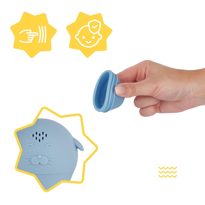 Badabulle Set di 4 spruzzatori da bagno