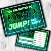Trampoline Party Invitations & Envelopes (WRITE ON) Invite Packs (Pack of 20)
