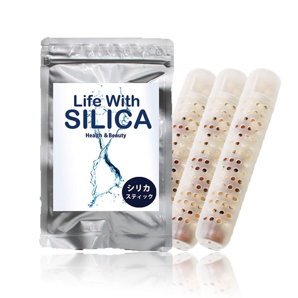 Silica Stick Set of 3 ~Life With SILICA ~ Silica Water Silica Stick Silicon Stick Made in Japan