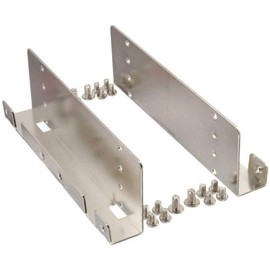 kenable Metal SSD Mounting Rail for 4 x 2.5inch Hard Drives to 3.5inch Bay [4 2.5inch HDD]