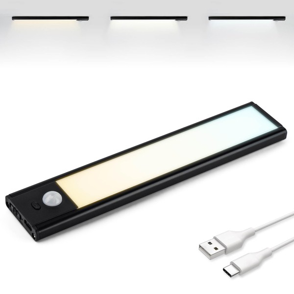 Brendz Cabinet Light with Motion Sensor, Wardrobe Lighting, 20 cm,