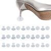 30 Pairs Women's High Heel Protectors Heel Replacement Small Medium