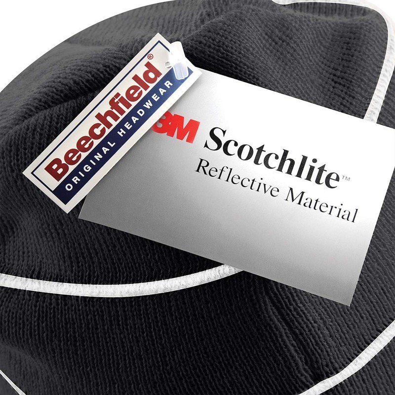 Beechfield - Enhanced-Viz Beanie - Black