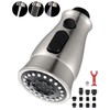 J-HVA Kitchen Faucet Sprayer Head Replacement with 15 Adapters (UPDATED)