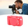 Camera Silicone Case with Removable Lens Cover Precise Cutouts Soft