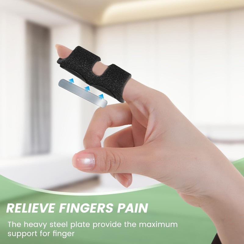 EDNYZAKRN 4 Pack Pinky Finger Splint, Small Finger Brace for