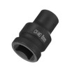 sourcing map 4 Point Square Socket 1/2" Drive 8mm Metric