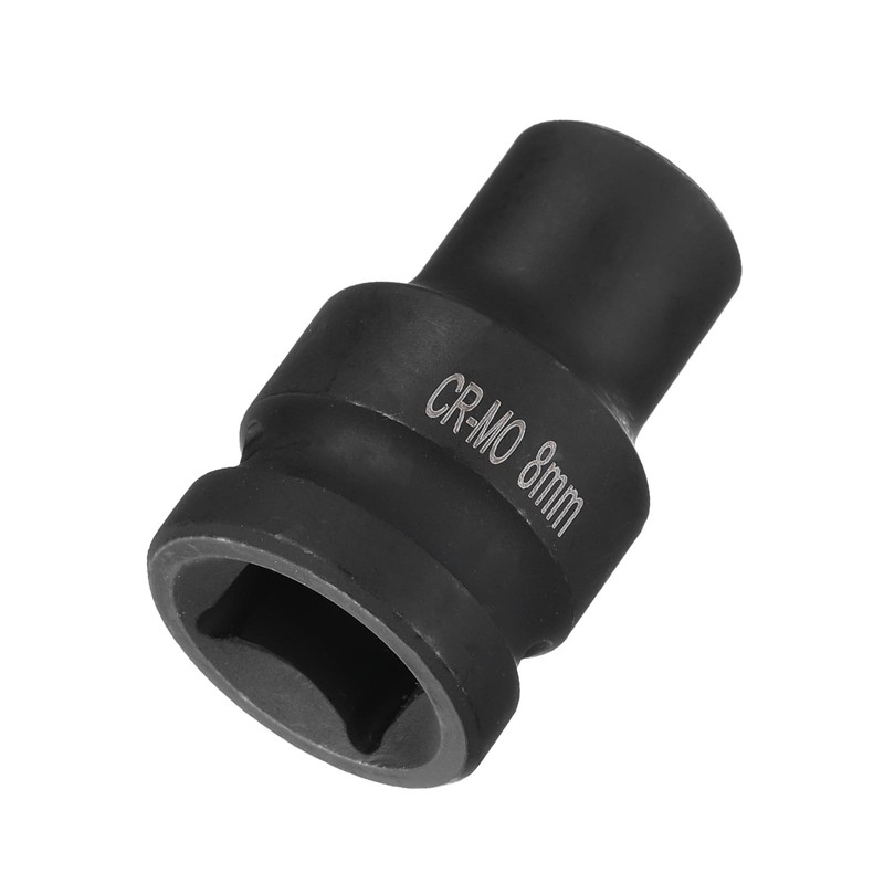 sourcing map 4 Point Square Socket 1/2" Drive 8mm Metric