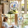 Nonna Grandma Gifts Stained Glass Suncatcher Window Hanging Decor