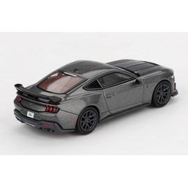 Sunrich MGT00957-R MINI GT 1/64 Ford Mustang Dark Horse 2024 Carbonized Gray (Right) Finished Product