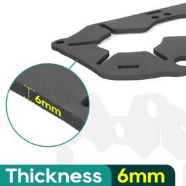 Alpha Rider Cup Holder Insert for 2011-2017 Honda Odyssey EVA Foam Dual Drink Holder 6mm