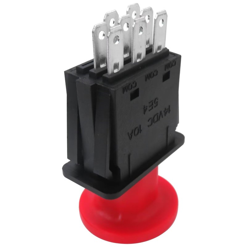 Vicue New 8 Terminals 10 AMP Clutch PTO Switch Replacement