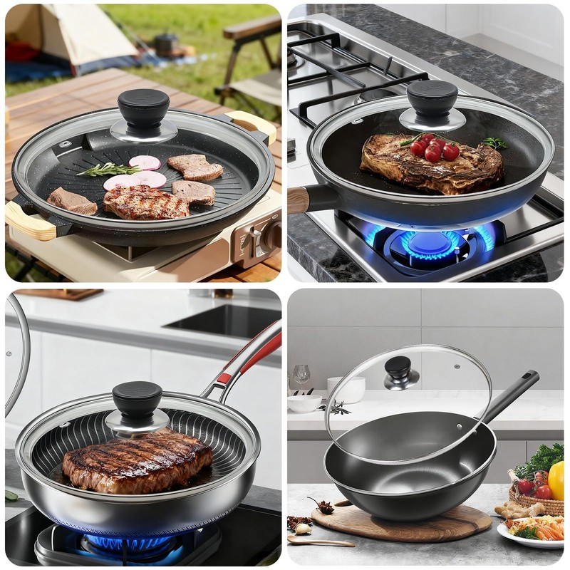 10 Inch Pan Lid, 10 Inch Frying Pan Lids, Tempered