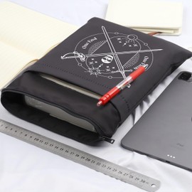 CMNIM Gideon The Ninth Book Inspired Tote Bag The Locked Tomb Merch One Flesh One End Sci-fi Fantasy Literature Book Gifts (Gideon 9th Book BS)