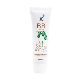 BB Cream Unisex con FPS 50 | Con Tepezcohuite, Vitamina E, Manzanilla y Regaliz | Hidratante + Protección Solar + Acabado Bronceado | No Comedogénica | Control de Brillo | Envase Eco-consciente, eco-friendly