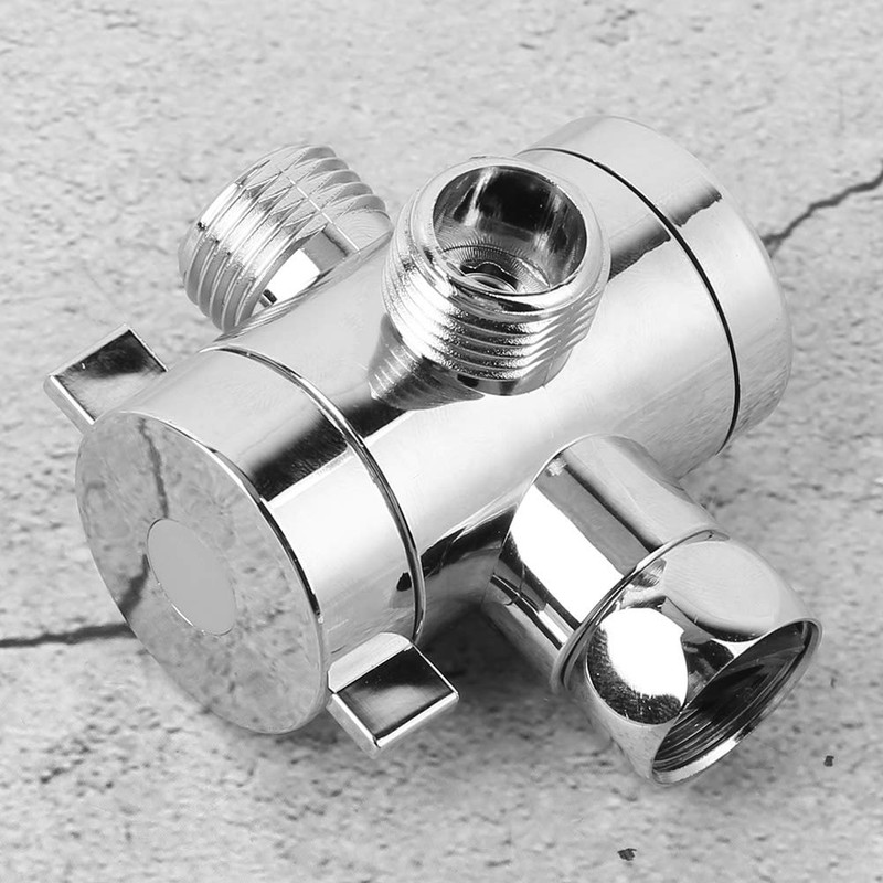 Multifunctional G1/2/2-Way 1/2 International Universal Shower Distributor Outlet Switch Valve