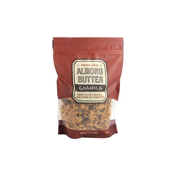 Trader Joe's Almond Butter Granola 12 oz (Pack of 4)