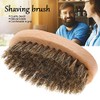 Cepillo para barba, cerdas de jabalí de bigote para hombres