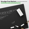 YEOUX Dry Erase Markers for Glass Board, 4 Pack (White)