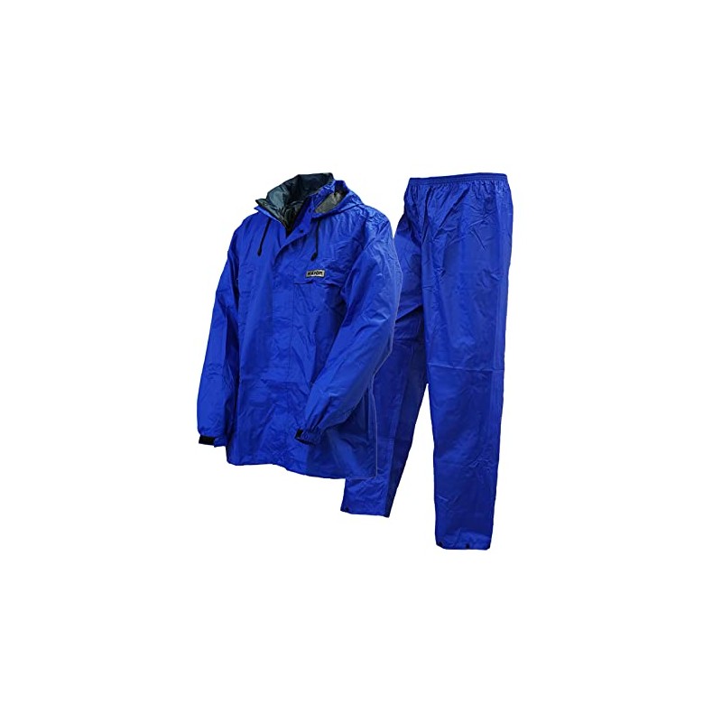 RAINYACE Air Master Rainwear Top and Bottom Set, blue